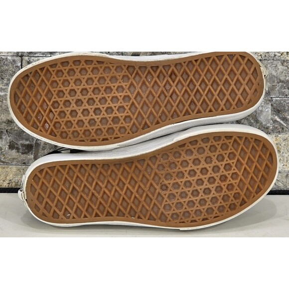 Vans Old Skool Sneakers Bee Check Black White Lace-Up Womens 5.5 Skater Grunge - Picture 6 of 10